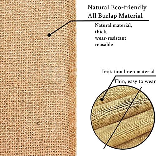 Burlap Table Runner- Rustic Wedding Decoration Table Runner Decoration - Lasercutwraps Shop