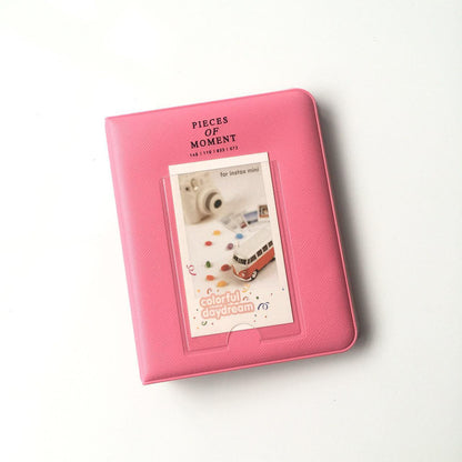 64 Pockets for Polaroid Photo Album Mini Instant Picture Case Storage for Fujifilm Instax Mini Film Instax Wedding Photo Album - Lasercutwraps Shop