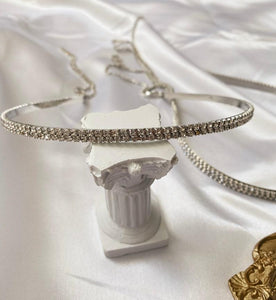 Rhinestone Headband with Tassel, Wedding Party Bridal Accessories, Retro Style Accessory - Lasercutwraps Shop