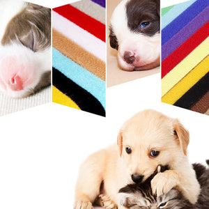 15 Colors Puppy ID Collars Whelping Dog Band Newborn Soft Fabric Adjustable Identification Collar - Lasercutwraps Shop
