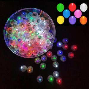 100pcs LED Balloon Light,Tiny Led Light Mini Round Led Ball Lamp for Paper Lantern Balloon,Indoor Outdoor Party Wedding Decoration Supplies - Lasercutwraps Shop