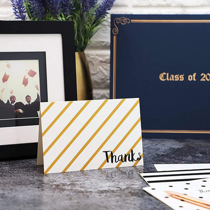 48-Pack Thank You Cards with Envelopes for Birthdays, Graduation, Wedding - Lasercutwraps Shop