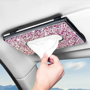 Car Tissue Holder Bling Cute Car Accessories - Lasercutwraps Shop