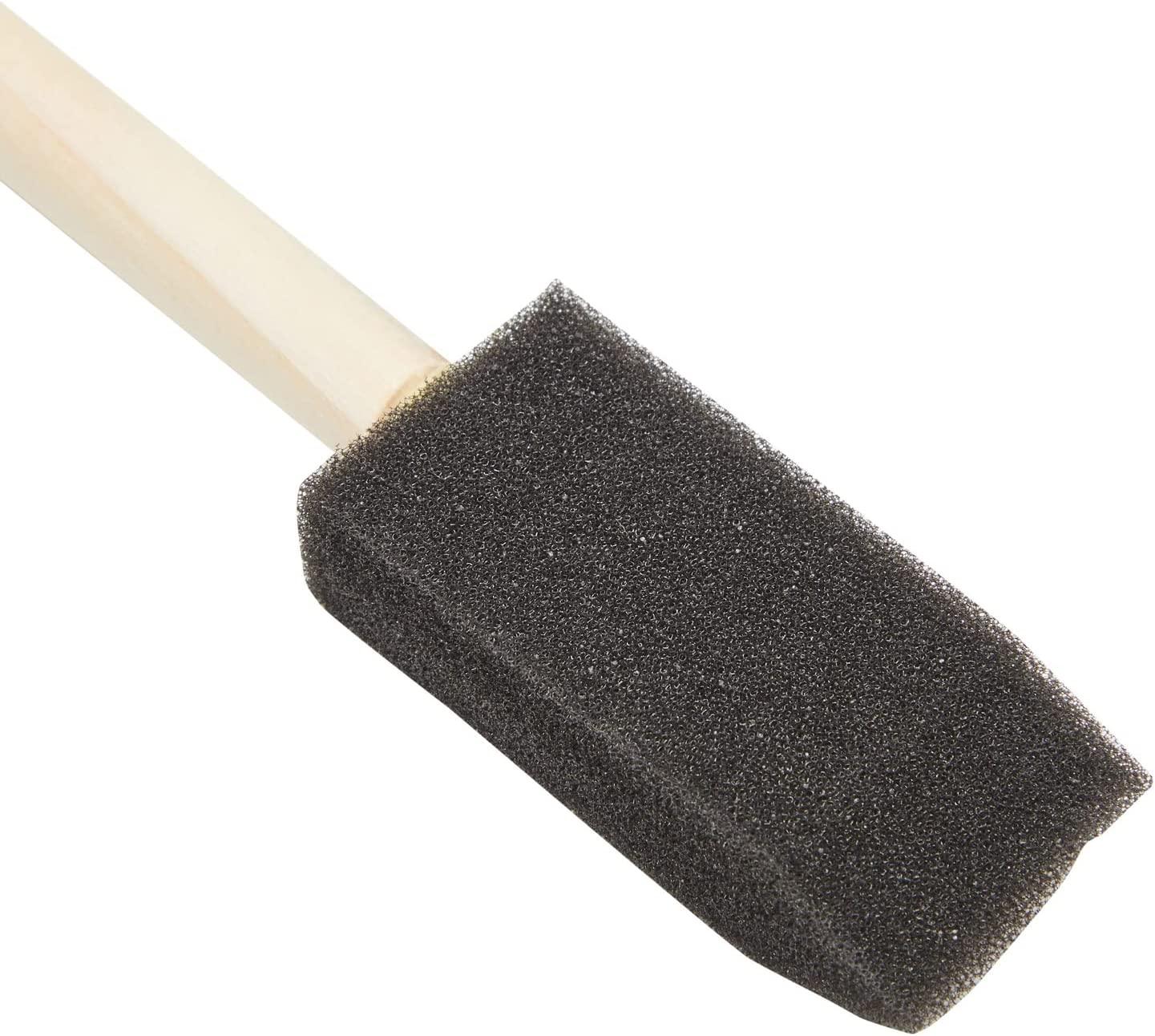 1 Inch Foam Brushes for Painting, Crafts, Mod Podge, Wood Stain (120 Pack) - Lasercutwraps Shop