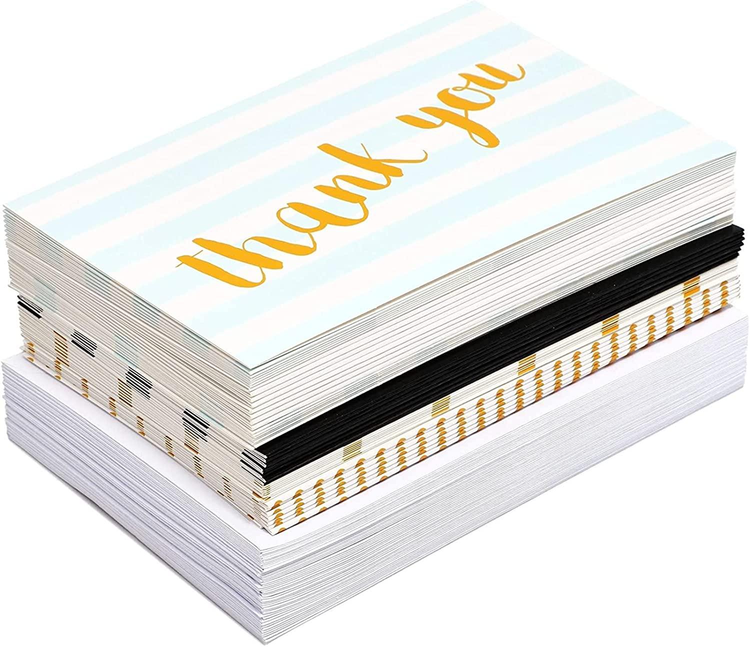 48-Pack Thank You Cards with Envelopes for Birthdays, Graduation, Wedding - Lasercutwraps Shop