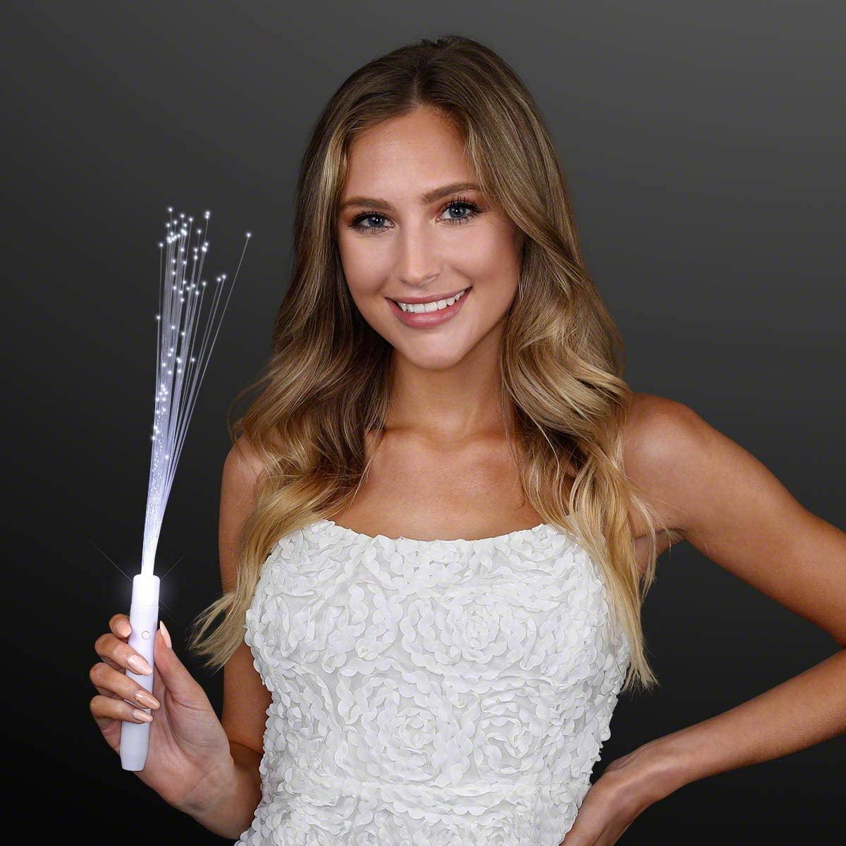 Lighted Fiber Optic Wands for Wedding Send off ideas for Your Wedding