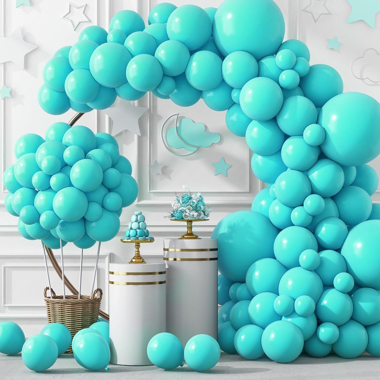 129pcs Metallic Balloons Latex Balloons Different Sizes 18 12 10 5 Inch Party Balloon Kit for Birthday Party Graduation Baby Shower Wedding - Lasercutwraps Shop