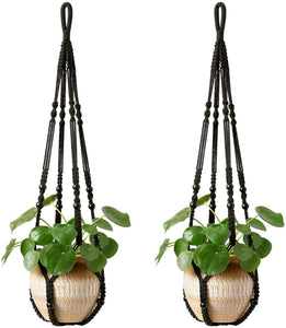 Macrame Plant Hanger Indoor Hanging Planter Basket - Lasercutwraps Shop