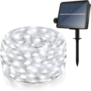 Solar String Lights Outdoor 240LED 80FT 8Modes IP67 Waterproof, Solar Fairy Lights with Timer Memory for Patio Christmas Garden - Lasercutwraps Shop