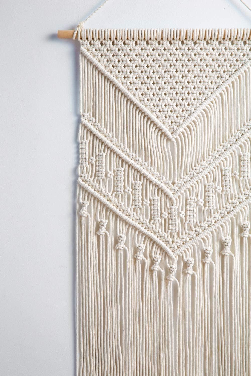 Macrame Wall Hanging Art Woven Boho Home Décor - Lasercutwraps Shop