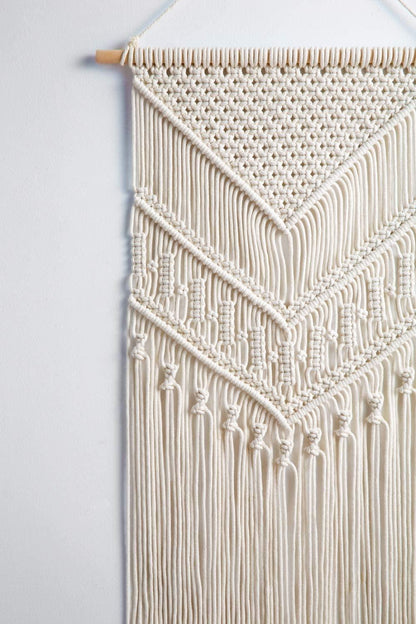 Macrame Wall Hanging Art Woven Boho Home Décor - Lasercutwraps Shop