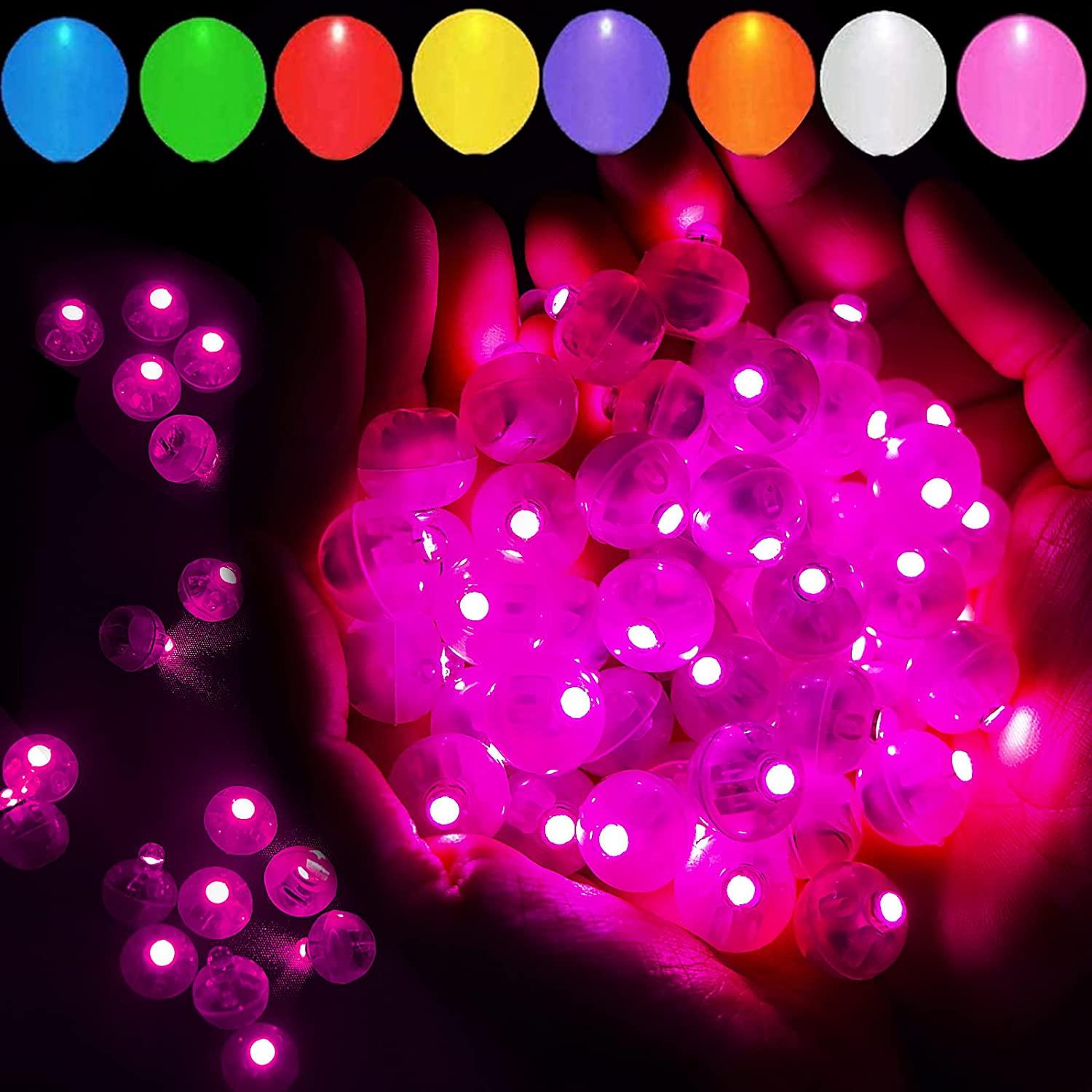 100pcs LED Balloon Light,Tiny Led Light Mini Round Led Ball Lamp for Paper Lantern Balloon,Indoor Outdoor Party Wedding Decoration Supplies - Lasercutwraps Shop