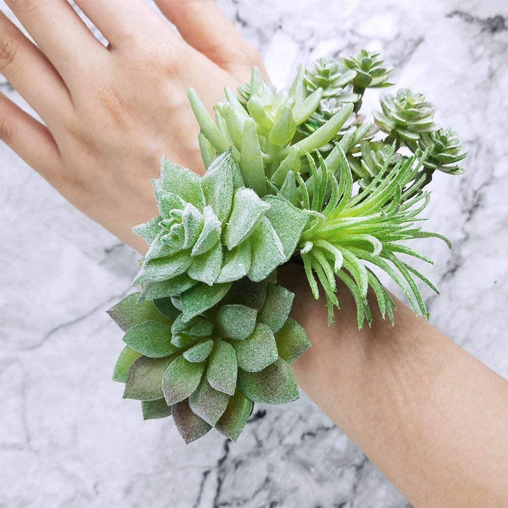 unpotted artificial succulents 11 Pcs Mini Artificial Succulents Picks Unpotted Faux Succulent Assort – Lasercutwraps Shop