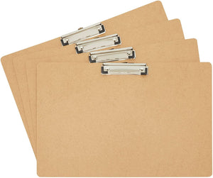 4 Pack Large 11x17 Clipboard Horizontal, Wooden Lap Board for Drawing, Sketching, Art Supplies - Lasercutwraps Shop