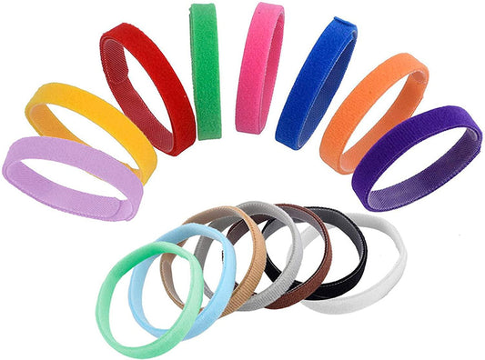 15 Colors Puppy ID Collars Whelping Dog Band Newborn Soft Fabric Adjustable Identification Collar - Lasercutwraps Shop