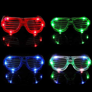 Light Up Glasses Glow in the Dark Party Supplies for Kids Adult Birthday Party Favors Neon Glasses - Lasercutwraps Shop