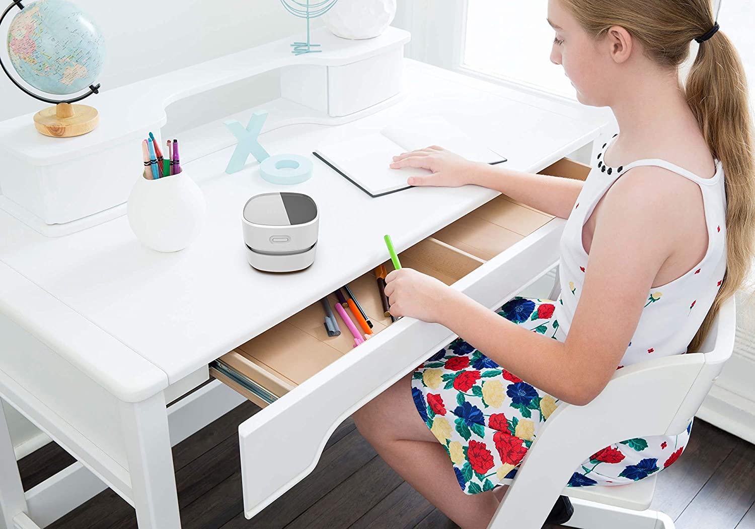 Desktop Vacuum Cleaner, Mini Table dust Sweeper Energy Saving,High Endurance up to 90 mins - Lasercutwraps Shop