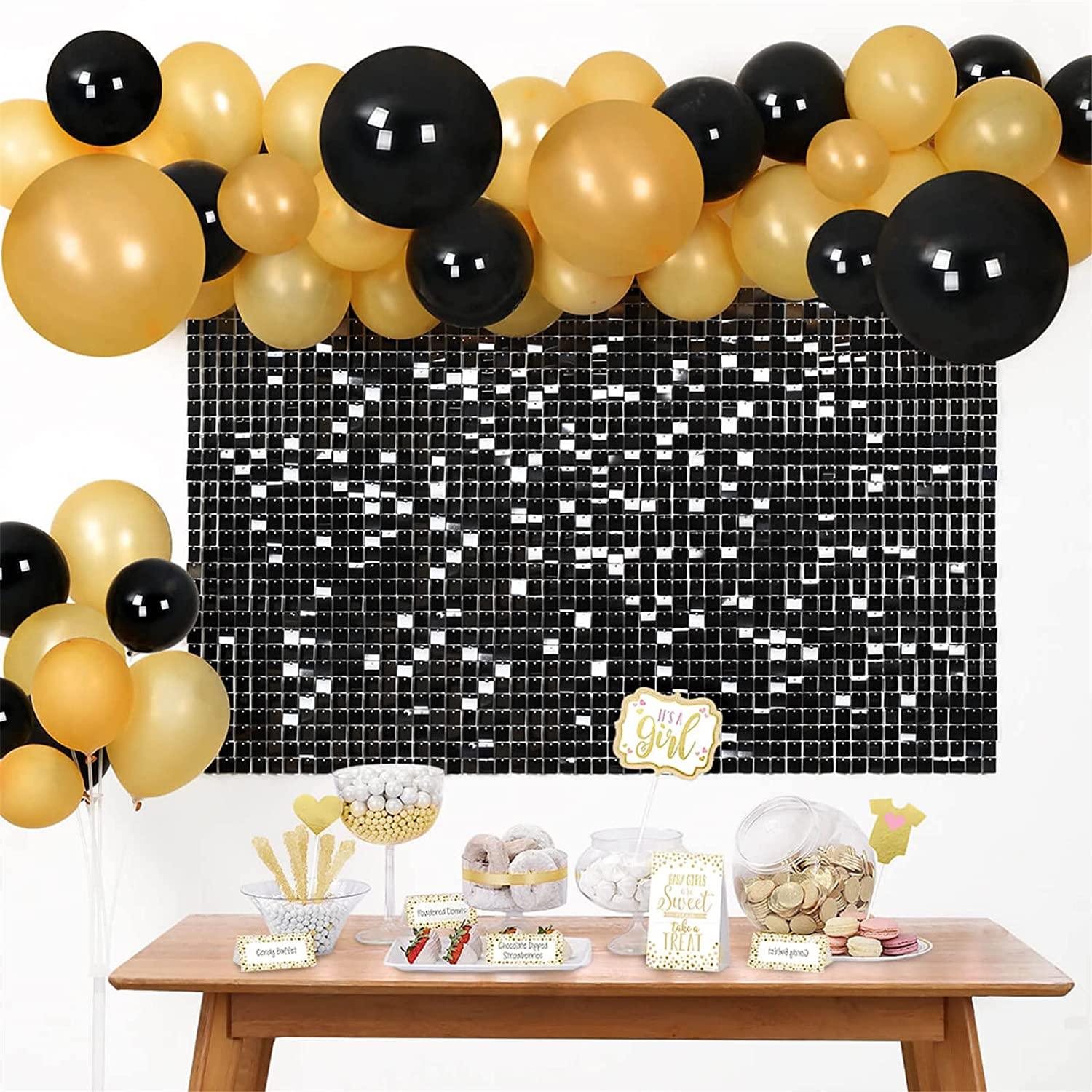 Shimmer Wall Backdrop Sequin Panels Gold Backdrop Decoration Panels Shimmer Panels - Lasercutwraps Shop