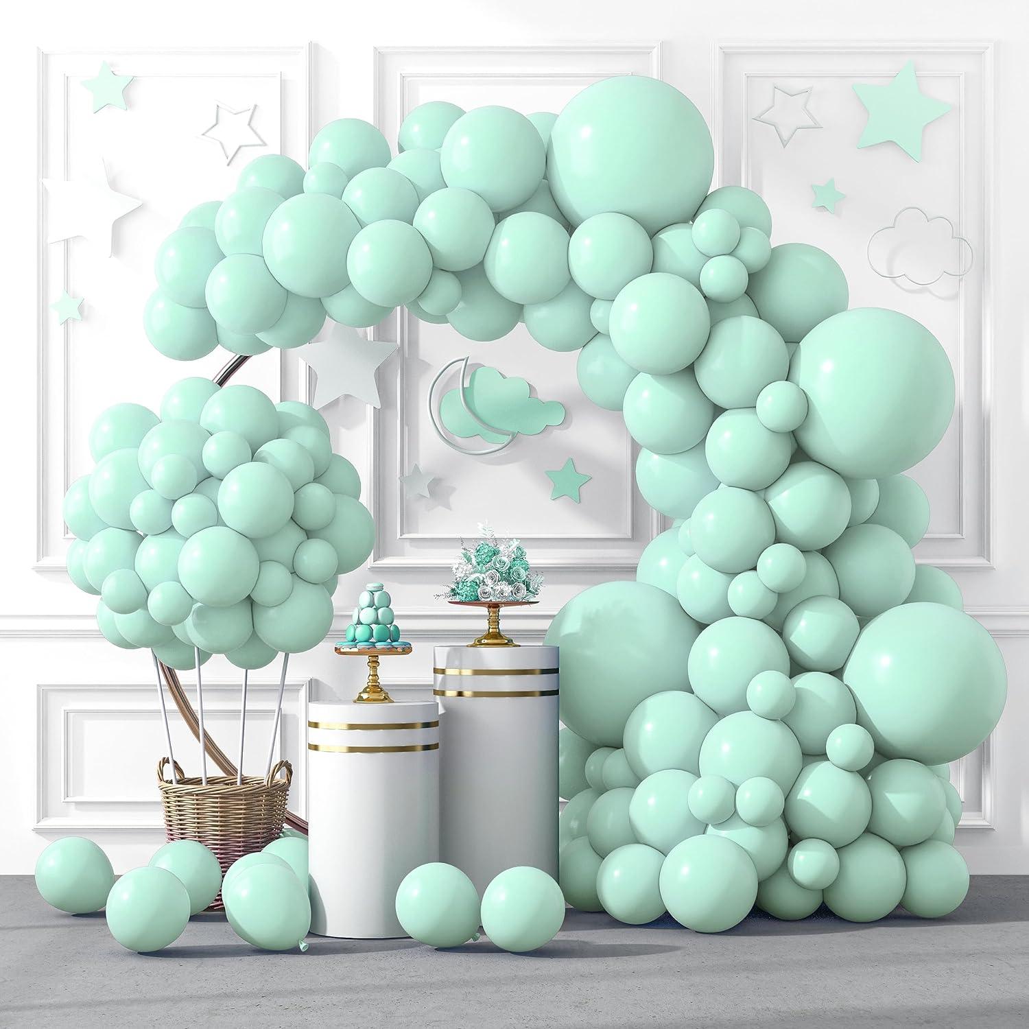 129pcs Metallic Balloons Latex Balloons Different Sizes 18 12 10 5 Inch Party Balloon Kit for Birthday Party Graduation Baby Shower Wedding - Lasercutwraps Shop
