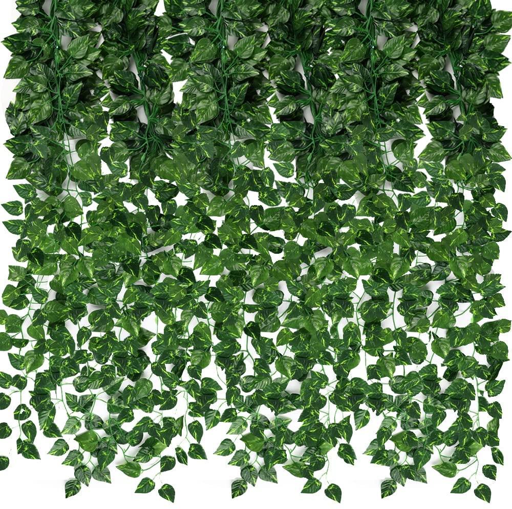 24 Pack 173ft Fake Vines for Hanging Decor Artificial Greenery Garland Wedding Decoration Jungle Theme Party Supplies - Lasercutwraps Shop