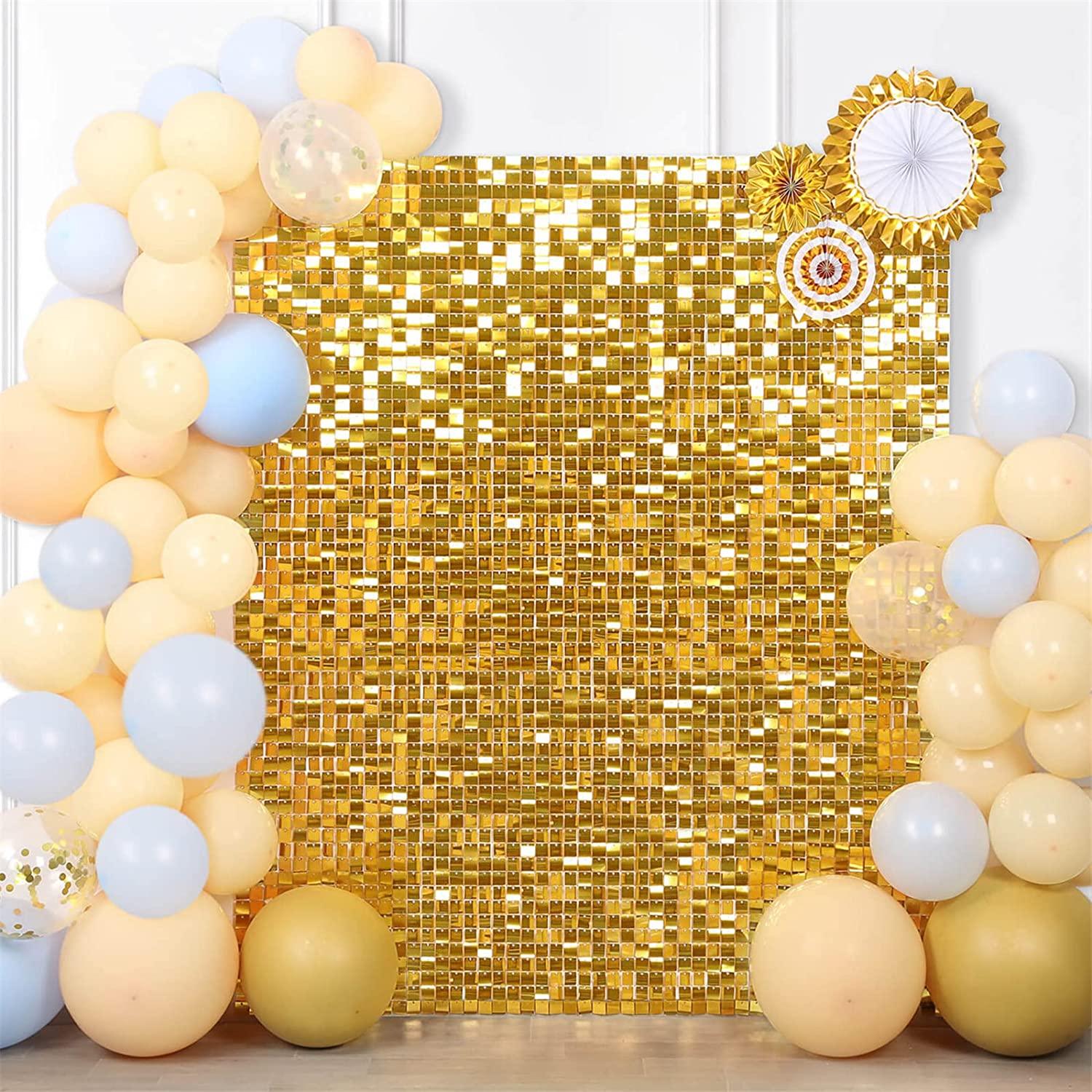 Shimmer Wall Backdrop Sequin Panels Gold Backdrop Decoration Panels Shimmer Panels - Lasercutwraps Shop