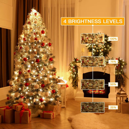 Outdoor String Lights 800LED/330FT with Remote for Wedding and Christmas - Lasercutwraps Shop