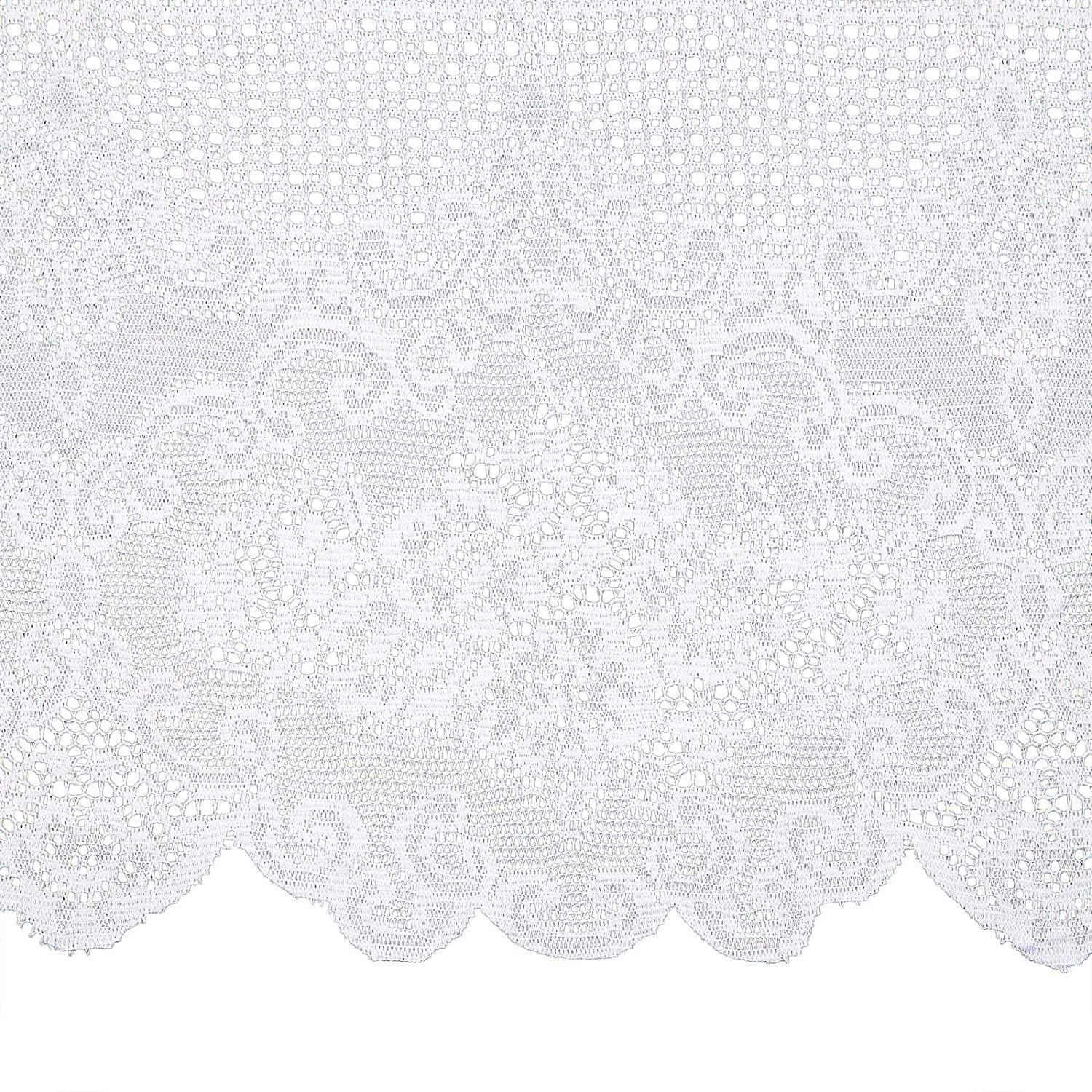 White Lace Tablecloth for Rectangular Tables, Vintage Style for Formal Dining, Dinner Parties, Wedding, Baby Shower (60 x 97 in) - Lasercutwraps Shop