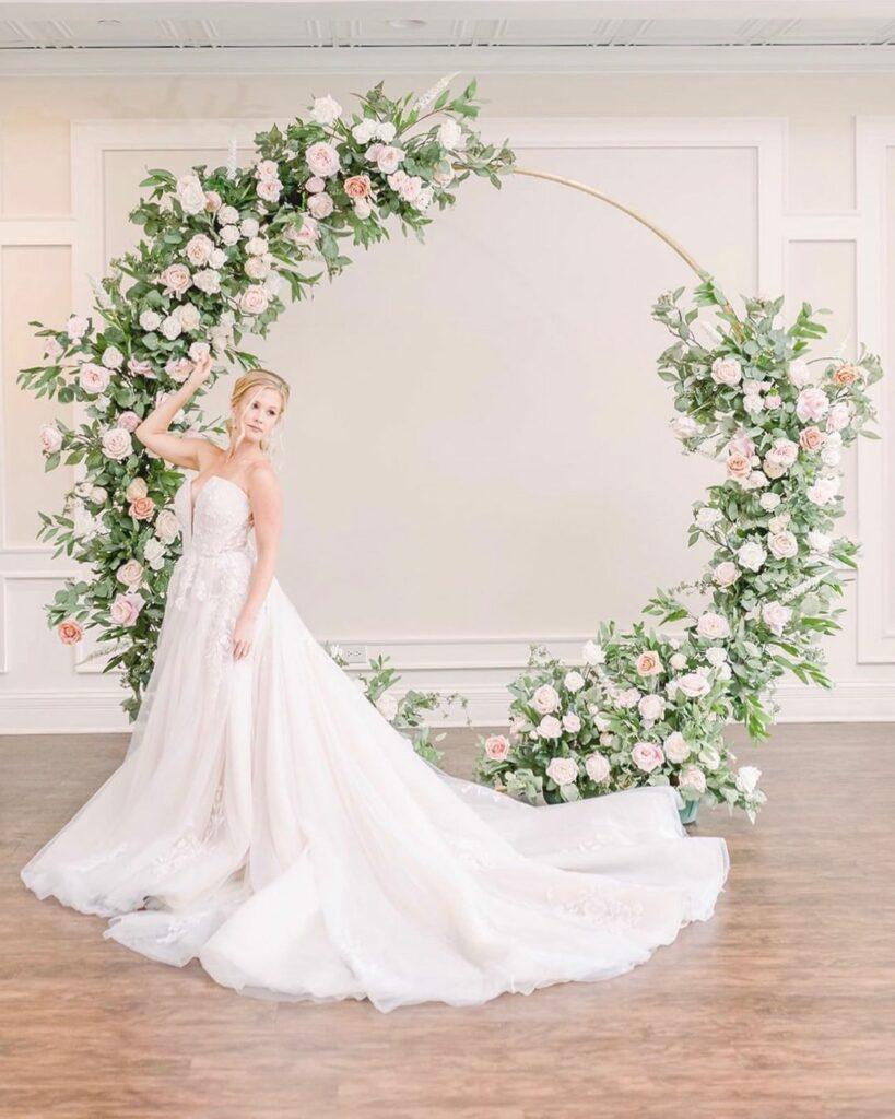 White Wedding Arch Drape Fabric 6 Yards for Wedding Ceremony Reception –  Lasercutwraps Shop