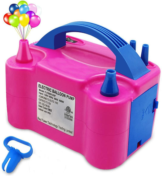 Electric Balloon Blower Pump / Electric Balloon Inflator For Decoration - Lasercutwraps Shop