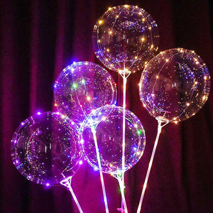 70cm Wedding Birthday Party Big Latex Stuffing Clear Balloons Foil Balloons Holder Sticks - Lasercutwraps Shop
