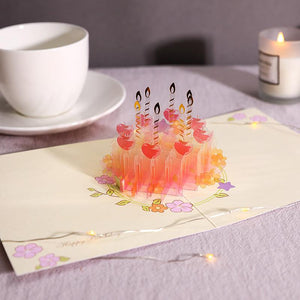 Handmade Pvc 3D Pop Up Birthday Cards - Lasercutwraps Shop