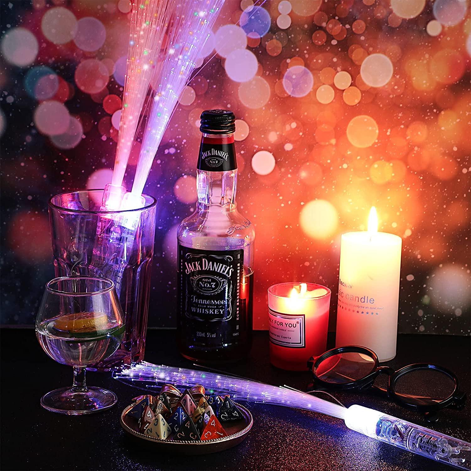 Lighted Fiber Optic Wands for Wedding Send off ideas for Your Wedding Exit - Lasercutwraps Shop
