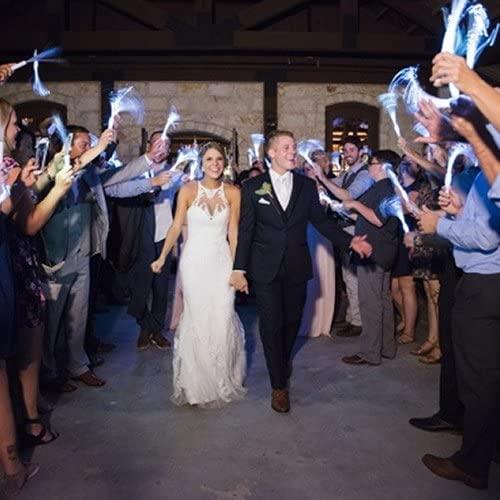 Lighted Fiber Optic Wands for Wedding Send off ideas for Your Wedding Exit - Lasercutwraps Shop