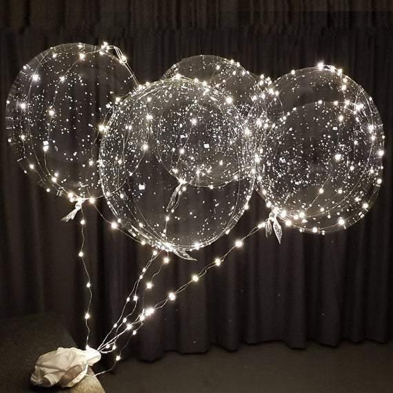Radiate Joy: LED Balloons for Sweet Sixteen Celebrations - Lasercutwraps Shop