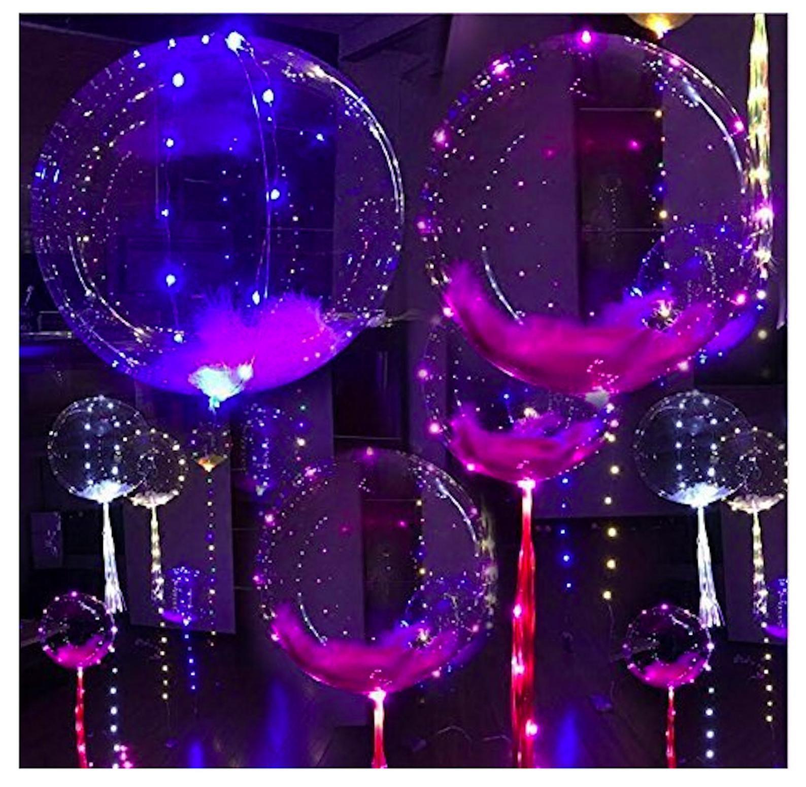 Radiate Achievements: LED Balloons for Graduation Success - Lasercutwraps Shop