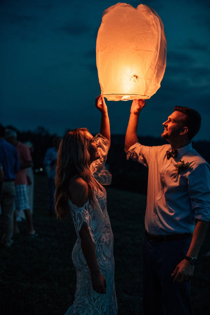 Sky Lanterns Paper Lanterns Wishing Chinese Lanterns for Wedding Send off Party Celebrations Event and Festival - Lasercutwraps Shop