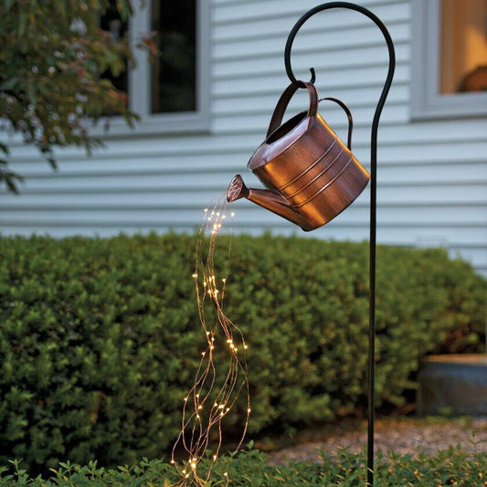 LED Copper Wire Firework Light Watering Can with Light - Lasercutwraps Shop