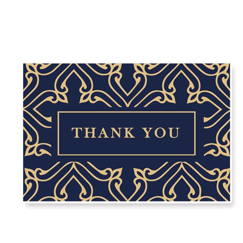50 Thank You Cards Bulk - Thank You Notes- Blank Note Cards with Envelopes - Lasercutwraps Shop