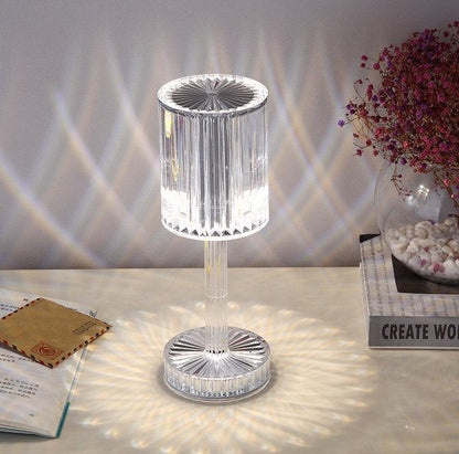 Touching Control Gatsby Crystal Lamp, Touching Control USB Rechargeable for Living Room, Bar, Restaurant - Lasercutwraps Shop