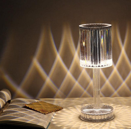 Touching Control Gatsby Crystal Lamp, Touching Control USB Rechargeable for Living Room, Bar, Restaurant - Lasercutwraps Shop