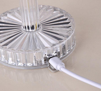 Touching Control Gatsby Crystal Lamp, Touching Control USB Rechargeable for Living Room, Bar, Restaurant - Lasercutwraps Shop