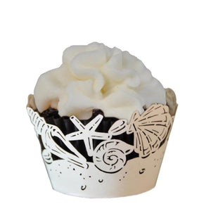 20 MINI Cupcake Wrappers from Paper Orchid - Choose from 8 laser cut designs - Lasercutwraps Shop