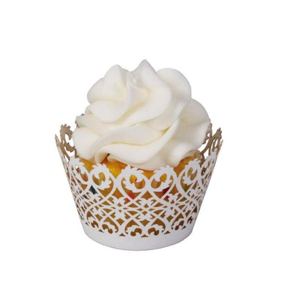 20 MINI Cupcake Wrappers from Paper Orchid - Choose from 8 laser cut designs - Lasercutwraps Shop