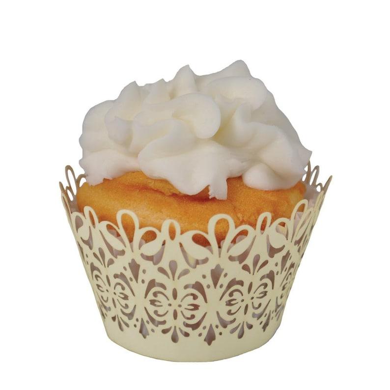 20 MINI Cupcake Wrappers from Paper Orchid - Choose from 8 laser cut designs - Lasercutwraps Shop