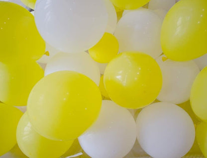 Yellow And White Balloon Garland Arch kit for 1st birthday Sunshine Lemon Daisy Honeybee Popcorn Baby Shower Bridal Party - Lasercutwraps Shop