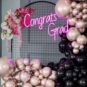 Rose Black Balloon Garland Kit, 159pcs Balloon Arch Kit, Graduation Anniversary Party Balloon Decor - Lasercutwraps Shop
