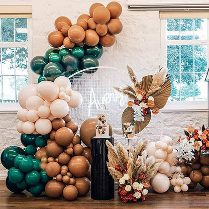 Woodland Safari Balloon Garland Arch Kit, Wild One Birthday Party Balloon Arch Birthday Boy Decor, Gender Reveal Baby Shower Decor - Lasercutwraps Shop