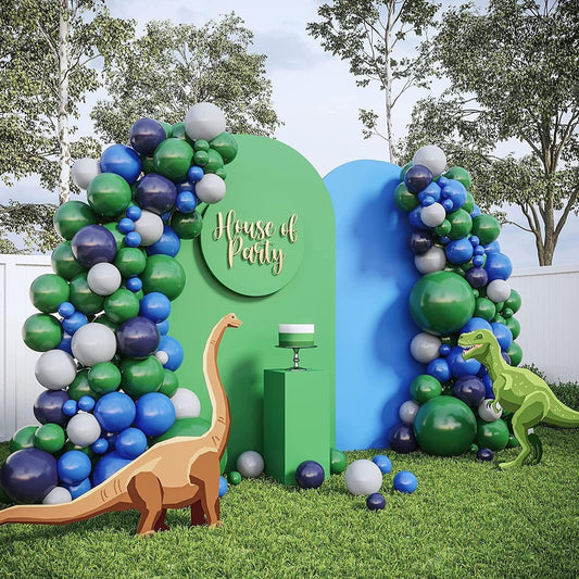 Dinosaur Birthday Party Decorations, Jungle Dino Balloon Arch Kit, Safari Birthday Party Supplies, Themed Birthday Party - Lasercutwraps Shop