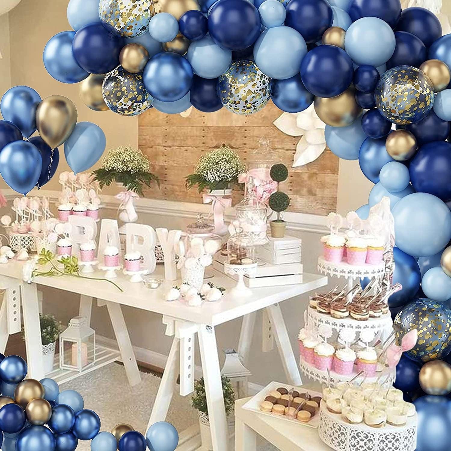 Navy Blue Balloon Garland Arch Kit, 97PCS for Birthday, Wedding, Baby Shower, Bridal Shower, Blue Theme Party - Lasercutwraps Shop