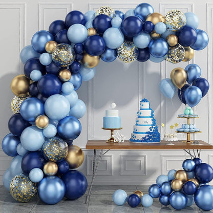 Navy Blue Balloon Garland Arch Kit, 97PCS for Birthday, Wedding, Baby Shower, Bridal Shower, Blue Theme Party - Lasercutwraps Shop